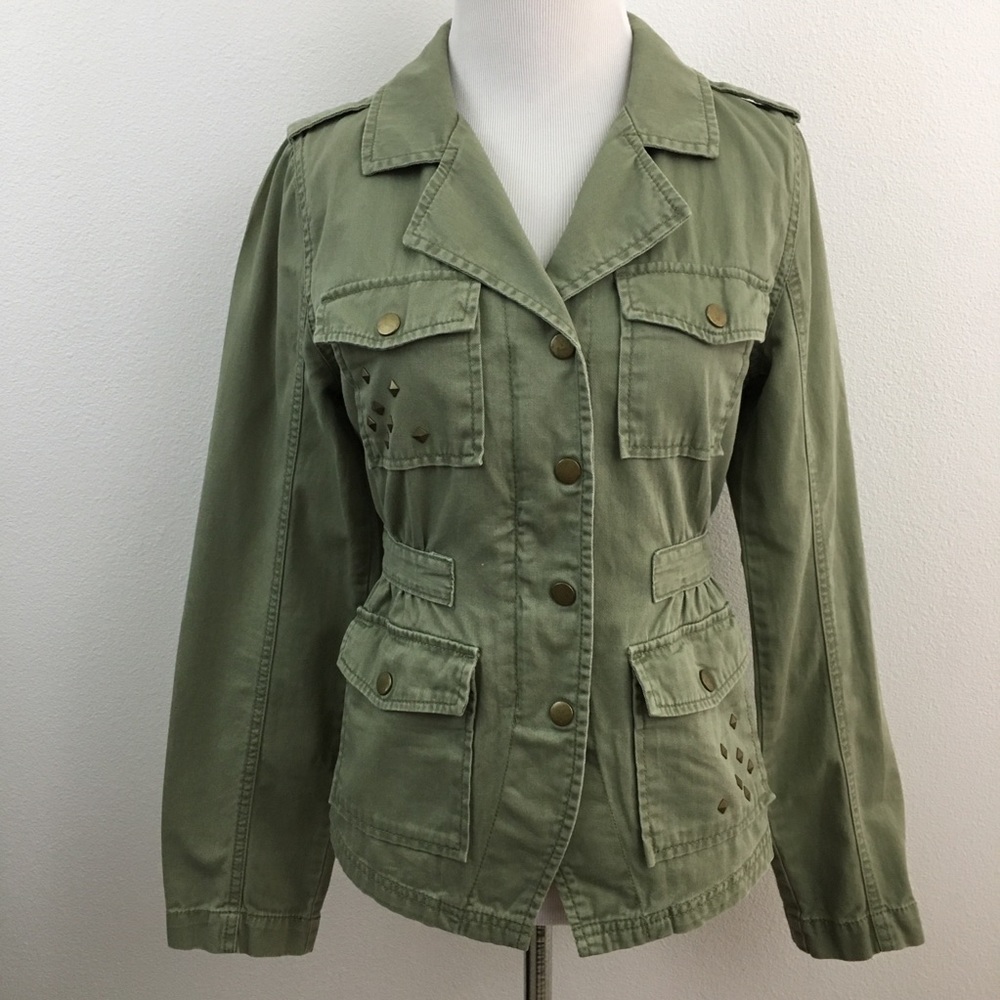 Green Utility Jacket - image 5